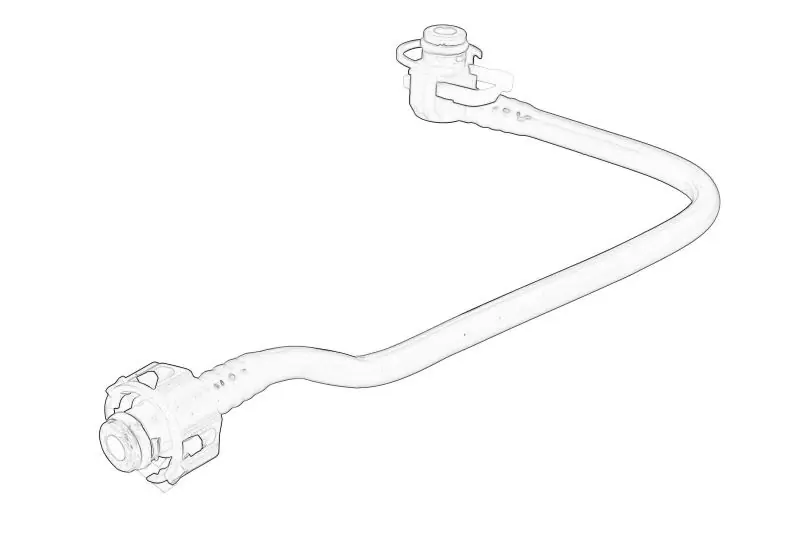 Przewód paliwowy OE IVECO 4897807 - Premium