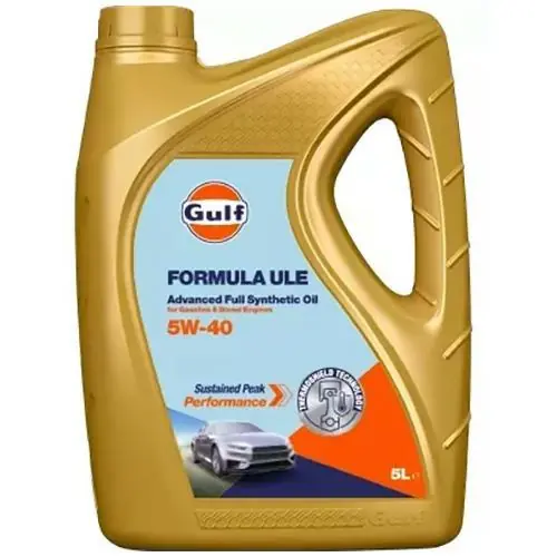GULF Formula ULE 5W40 5L - syntetyczny olej silnikowy - Zostało tylko kilka sztuk