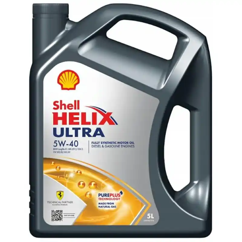 Zamów online - SHELL Helix Ultra 5W40 5L - syntetyczny olej silnikowy