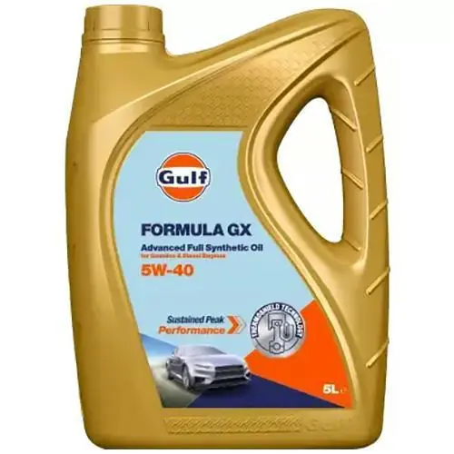 GULF Formula GX 5W40 5L - syntetyczny olej silnikowy | Ulubieniec klientów