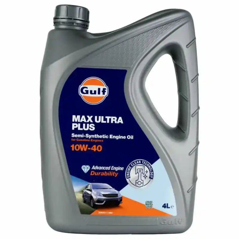 GULF Max Ultra Plus 10W40 4L - półsyntetyczny olej silnikowy | Końcówka zapasów