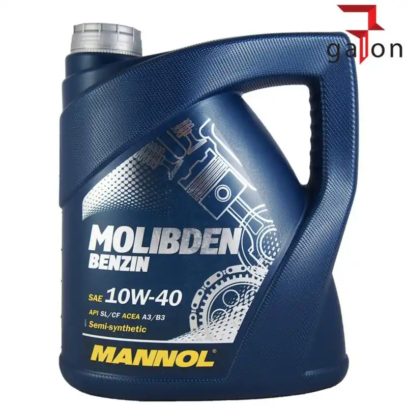 Duży rabat | MANNOL Molibden 10W40 4L 7505 - półsyntetyczny olej silnikowy