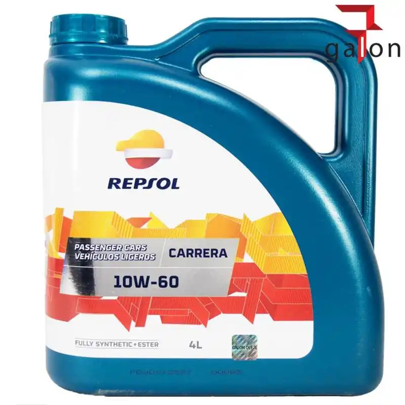 REPSOL CARRERA 10W60 4L - syntetyczny olej silnikowy - Zapasy na wyczerpaniu
