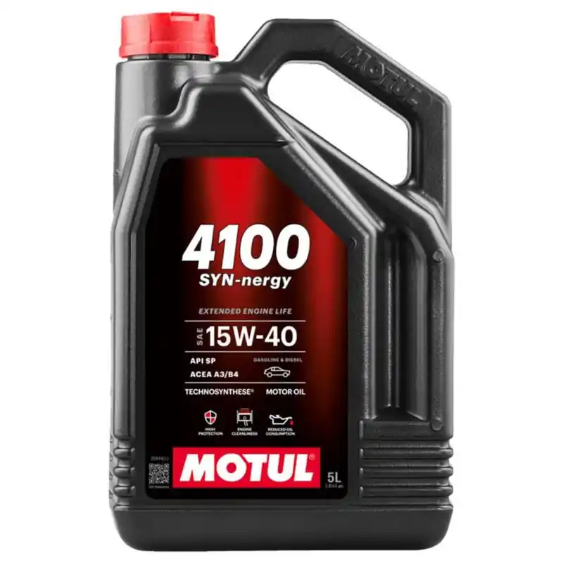Tylko dziś - MOTUL 4100 Syn-Nergy 15w40 5L - olej silnikowy