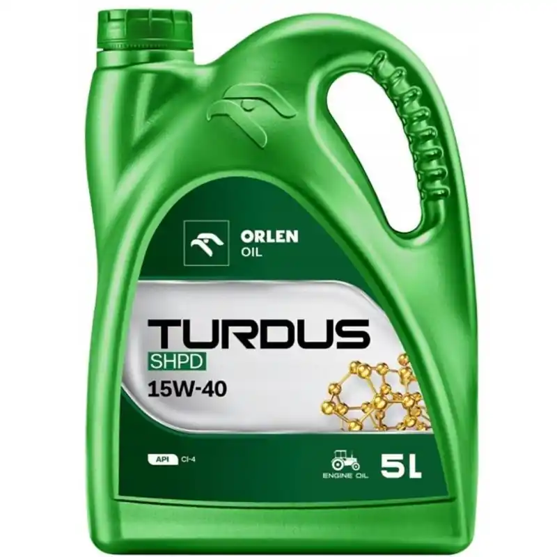 ORLEN Turdus SHPD 15W40 5L - olej silnikowy do traktora - Oszczędź teraz
