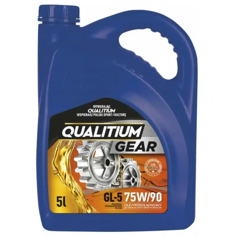 Końcówka serii - QUALITIUM Gear GL5 75w90 5L - olej przekładniowy