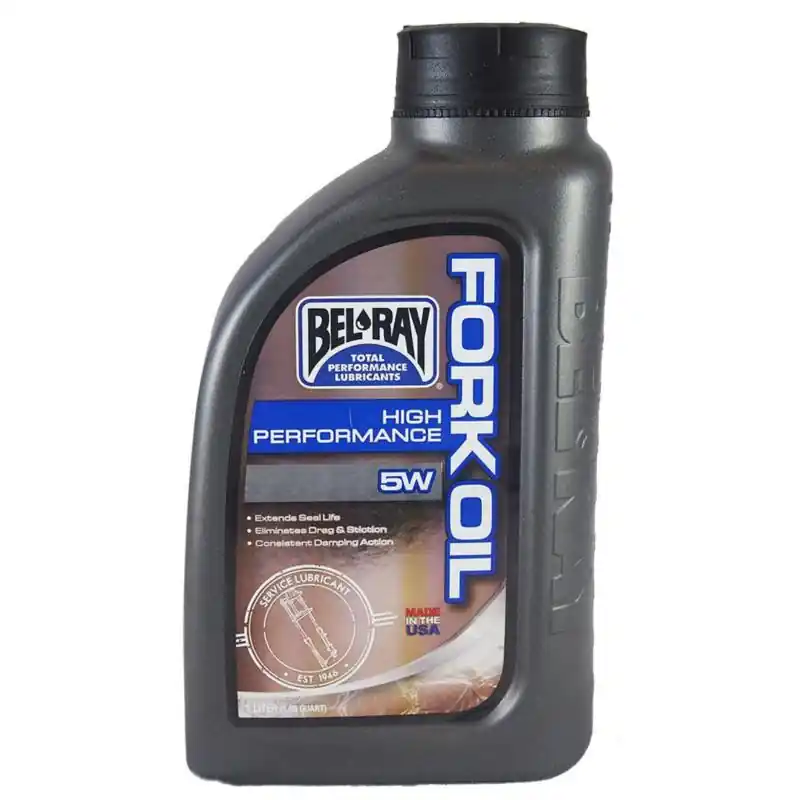 Premium - BEL-RAY Fork Oil 5W 1L - olej do amortyzatorów lag