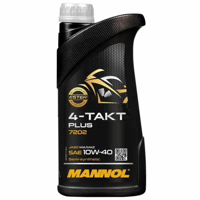 MANNOL 4-Takt Plus 10W40 4T 1L - olej motocyklowy - Promocja kończy się wkrótce