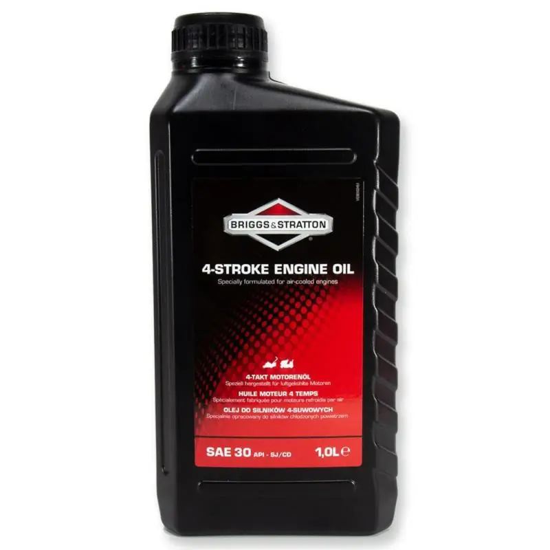 Nowość w asortymencie | BRIGGS&STRATTON 4-Stroke Engine Oil SAE30 1L - oryginalny olej do kosiarki