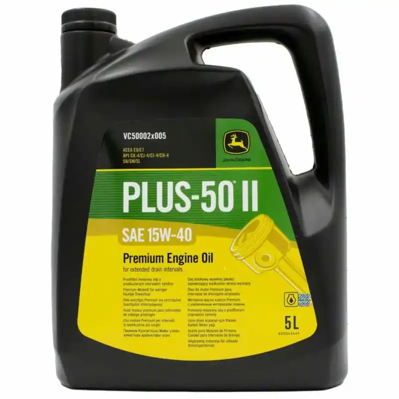 Ograniczona dostępność | JOHN DEERE Plus II 15W40 5L oryginalny olej silnikowy
