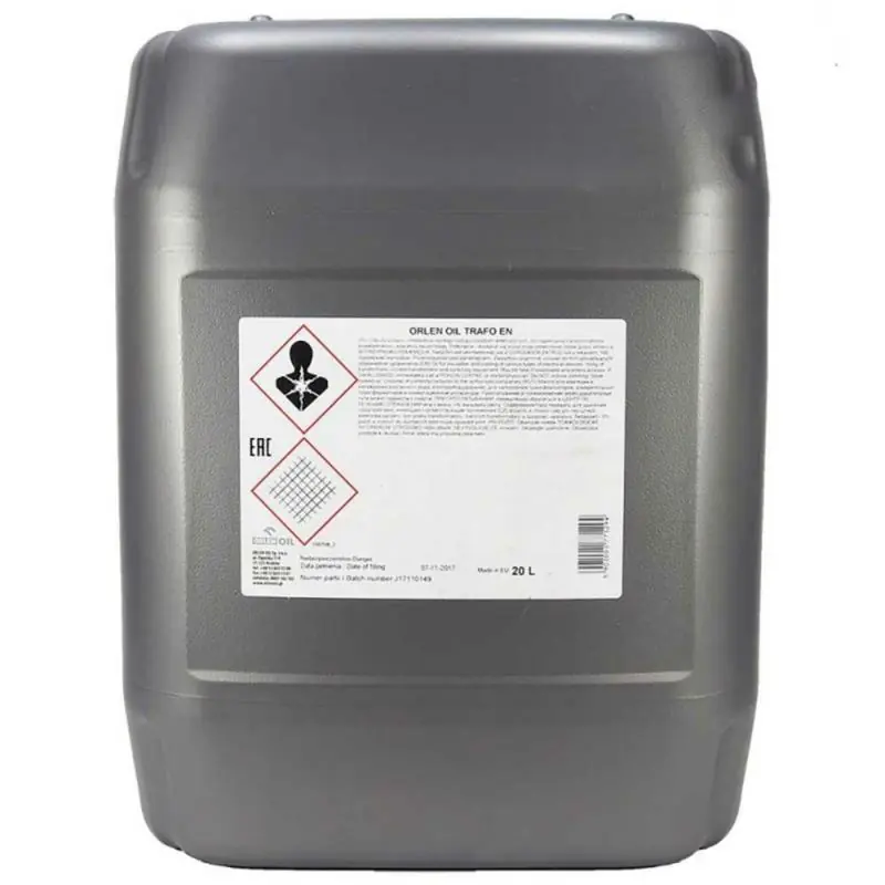 Właśnie dodano - ORLEN Trafo EN 20L - olej transformatorowy