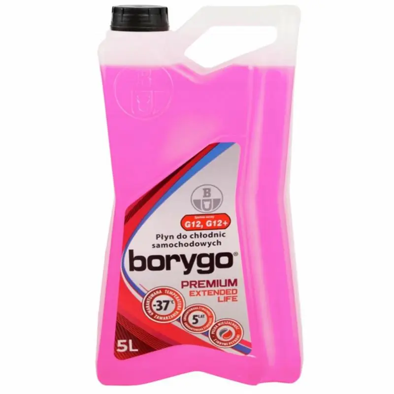 BORYGO PREMIUM EXTENDED LIFE 5L G12 - Sprawdzony wybór
