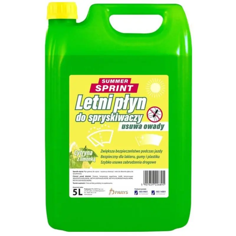 PLAK Płyn letni Summer Sprint 5L (Cytryna-Limonka) | Dodatkowy rabat