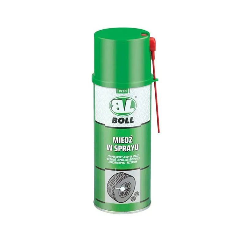 BOLL Miedź Spray 400ml - smar redukujący tarcie części metalowych | Wyprzedaż zapasów