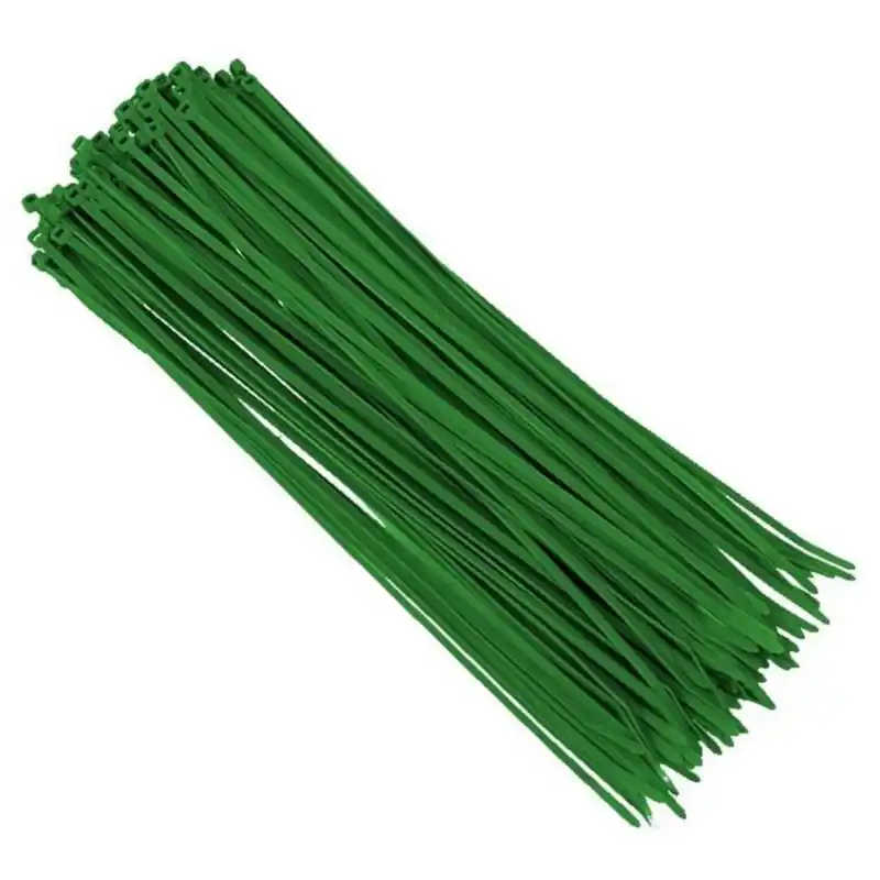 Carmotion Opaski kablowe nylonowe 300x3, 6mm (zielone) 100szt | Ekstra rabat