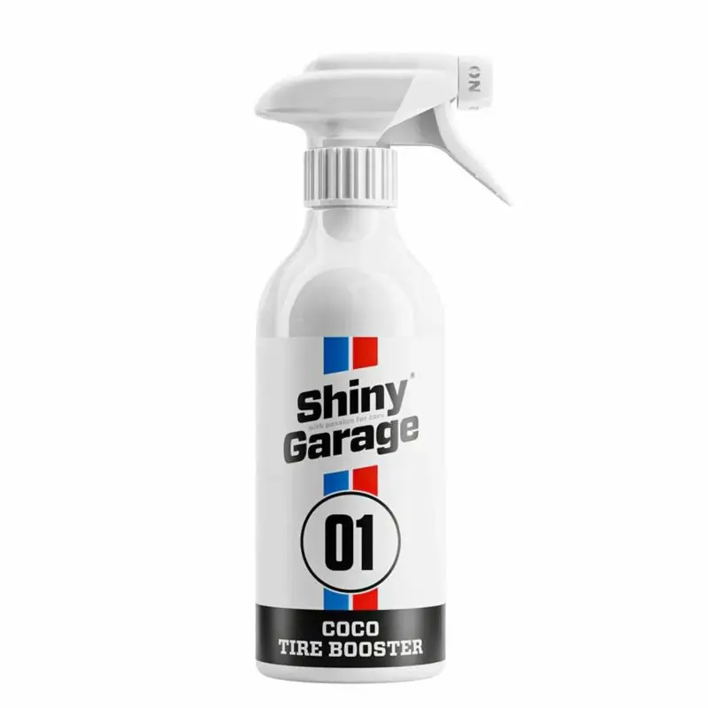 Świetna cena - SHINY GARAGE Coco Tyre Booster - dressing do opon mat/połysk 500ml