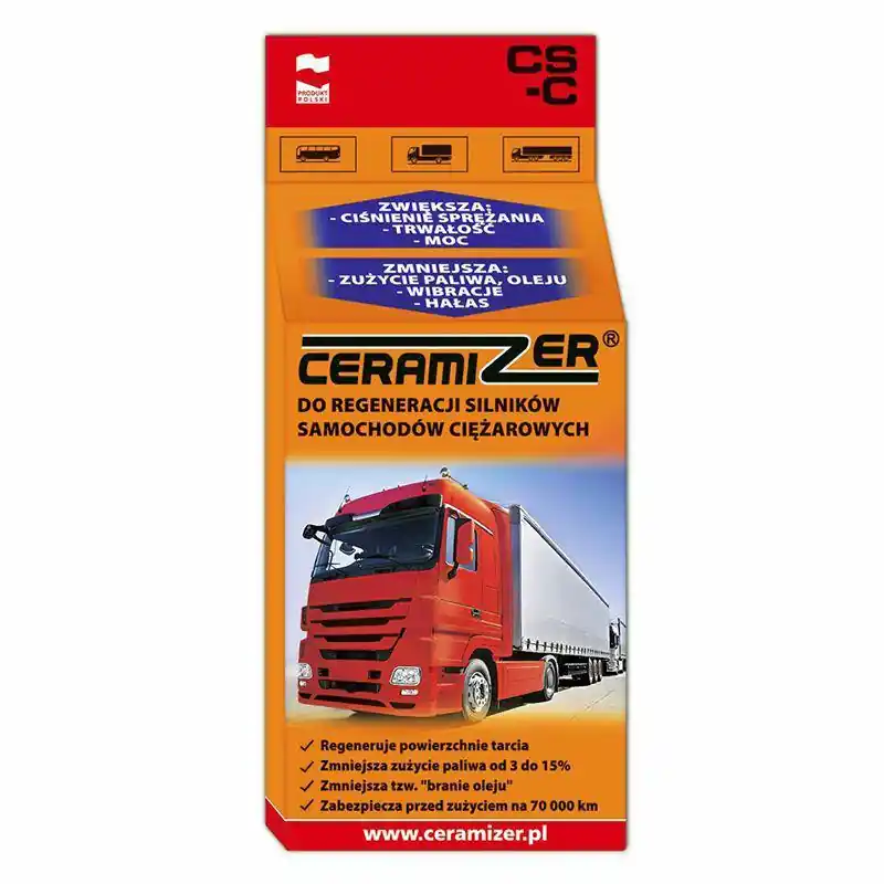 CERAMIZER CS-C - dodatek do silnika aut ciężarowych - Właśnie dodano