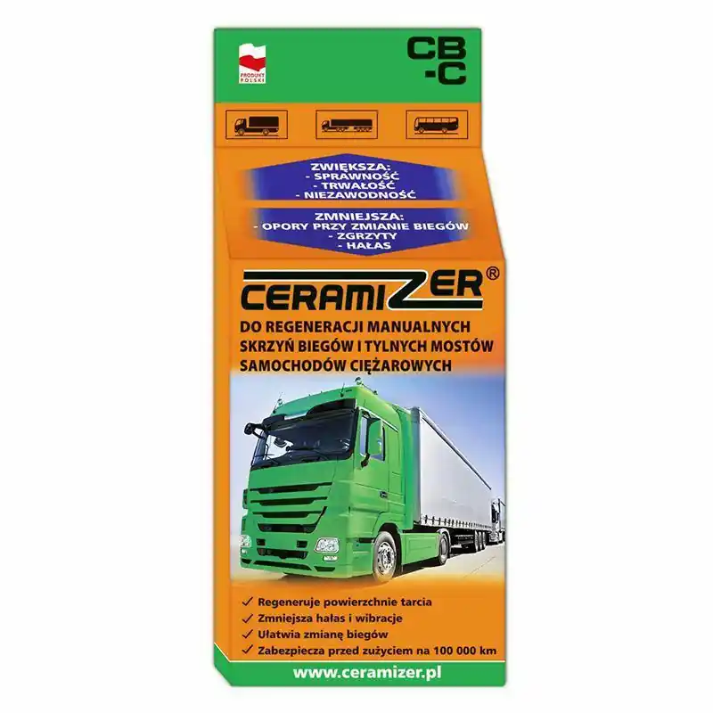 CERAMIZER CB-C - dodatek do przekładni skrzyni biegów i mostów aut ciężarowych | Cena specjalna