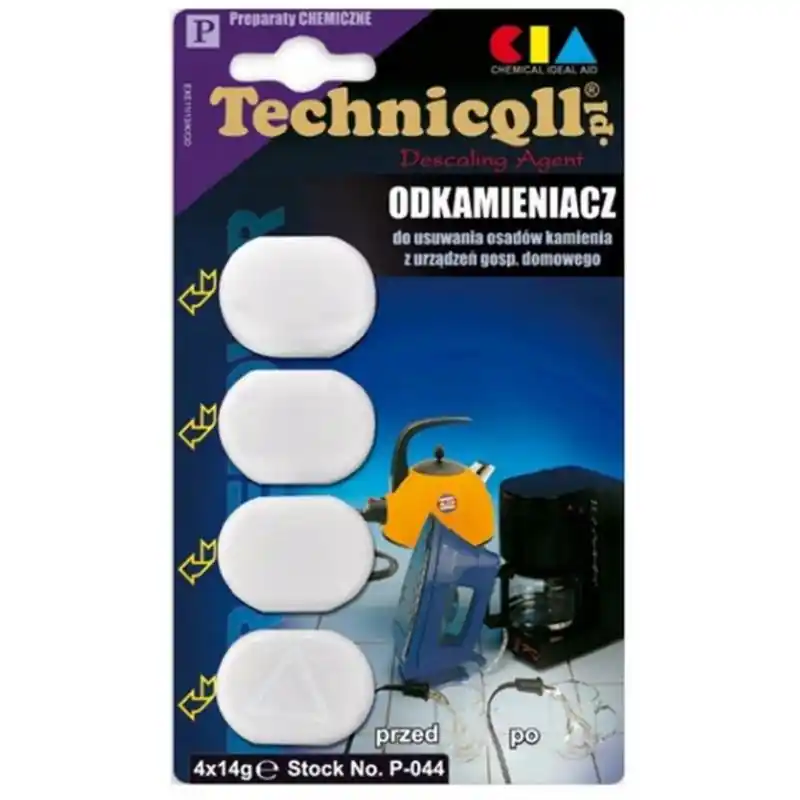 TECHNICQLL Odkamieniacz 4x14g blister - Skorzystaj teraz
