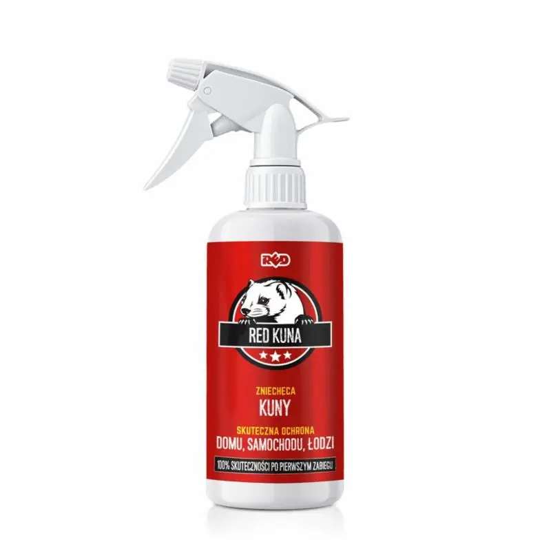 Nowość | RED KUNA Hotspray - naturalny płyn odstraszający kuny 200 ml