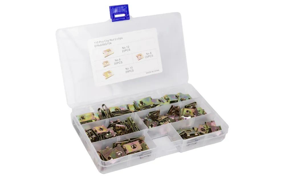 Nowość w ofercie - Zestaw Blaszek Spinek Montażowych 110szt.
