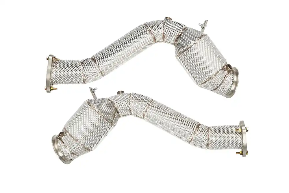 Oszczędź więcej - Downpipe Porsche Cayenne 958.2 3.6T Heat Shield