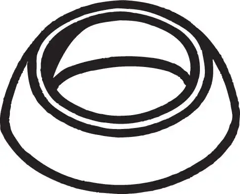 Bezpośrednio od producenta - PIERŚCIEŃ TŁUMIKA 46.3x59.3mm, CITROEN, FIAT, HONDA, NISSAN, PEUGEOT, TOYOTA