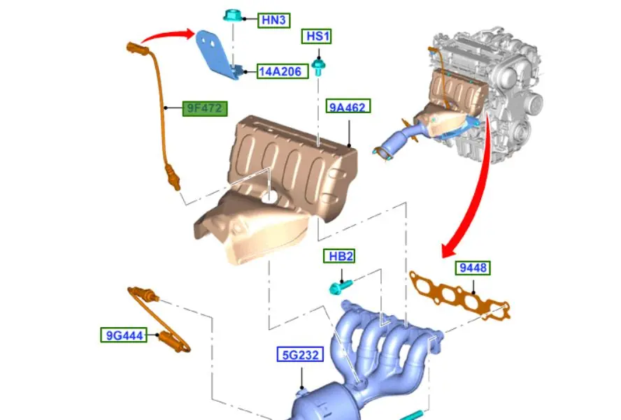 Sonda lambda 2013 2019 1800955 - Zostało tylko kilka sztuk
