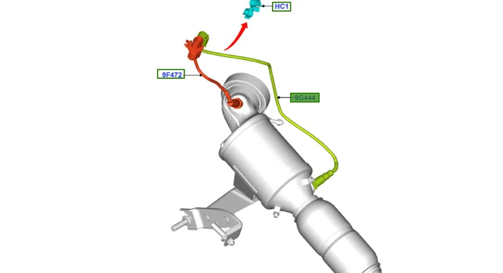 Sonda lambda Ford Focus 2011 2019 1759361 - Najwyższa jakość