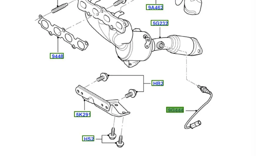 Sonda lambda fiesta ka FORD 1743702 - Już w sprzedaży