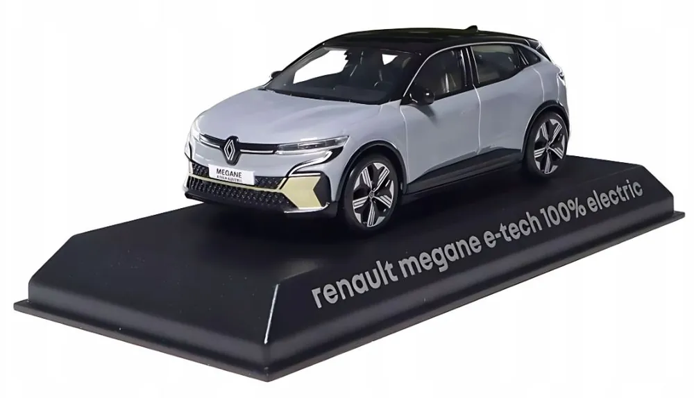 Model samochodu RENAULT MEGANE E-TECH w skali 1 43 OE 7711948856 | Wysyłka od ręki