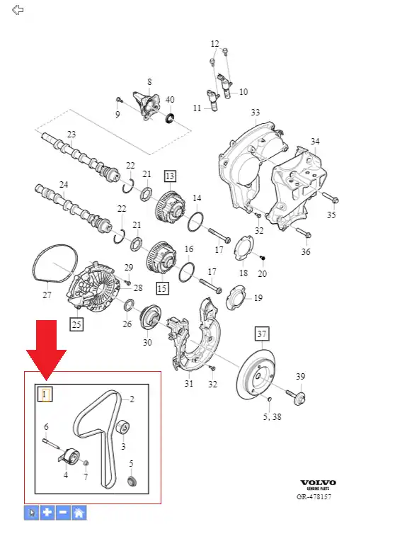 Zestaw rozrządu oe 32208996 | Wyjątkowa oferta