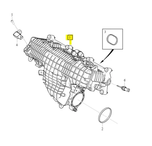 Kolektor ssący V60 XC40 B420T4 32292907 | Dobra cena
